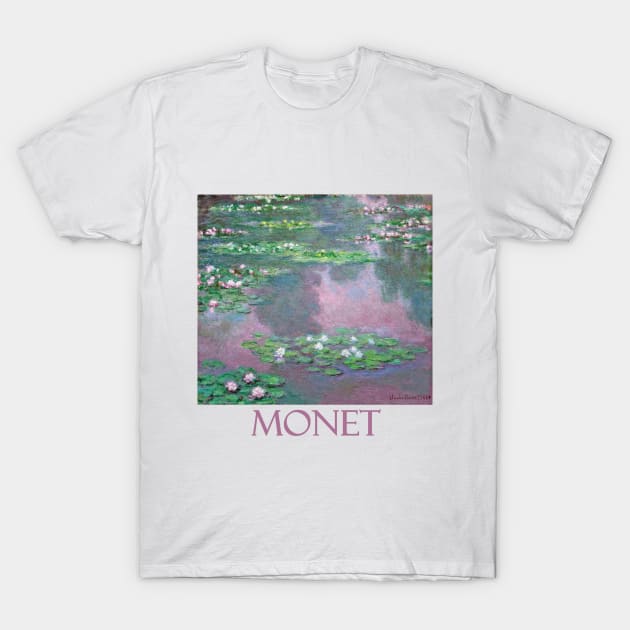 Waterlilies (1905) by Claude Monet T-Shirt by Naves